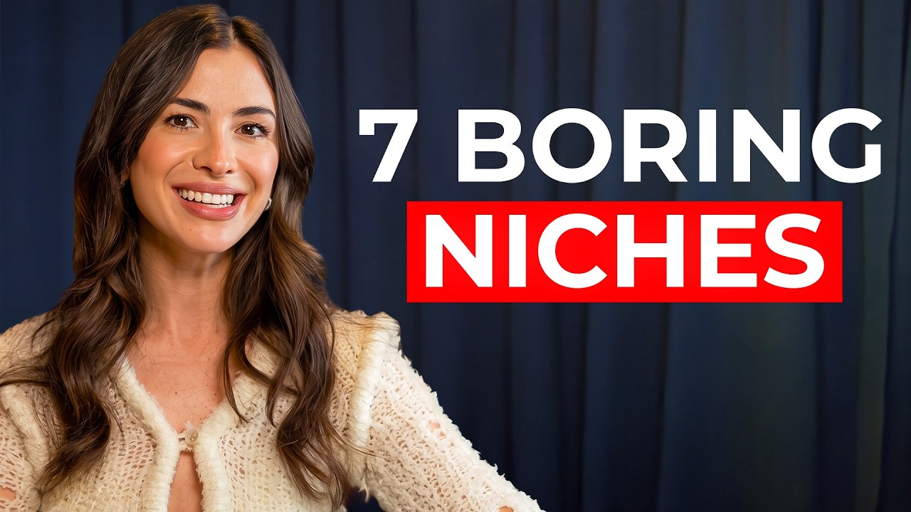 이미지 출처 : Youtube '7 Boring AI Businesses That Could Make You Rich', by&nbsp;Silicon Valley Girl
