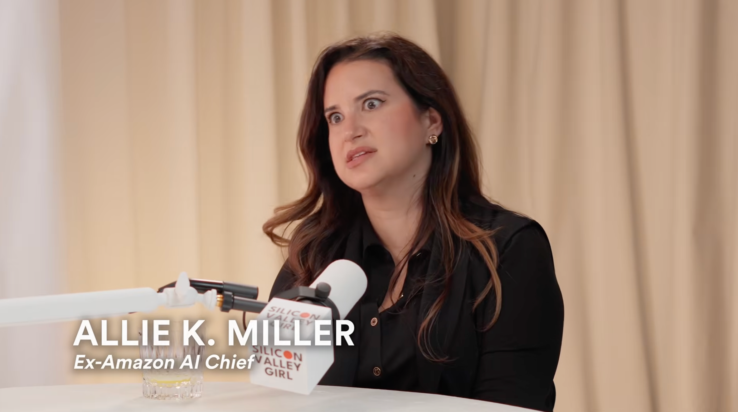 아마존에서 AI를 총괄했던 앨리 K. 밀러.이미지 출처 : Youtube '7 Boring AI Businesses That Could Make You Rich', by&nbsp;Silicon Valley Girl