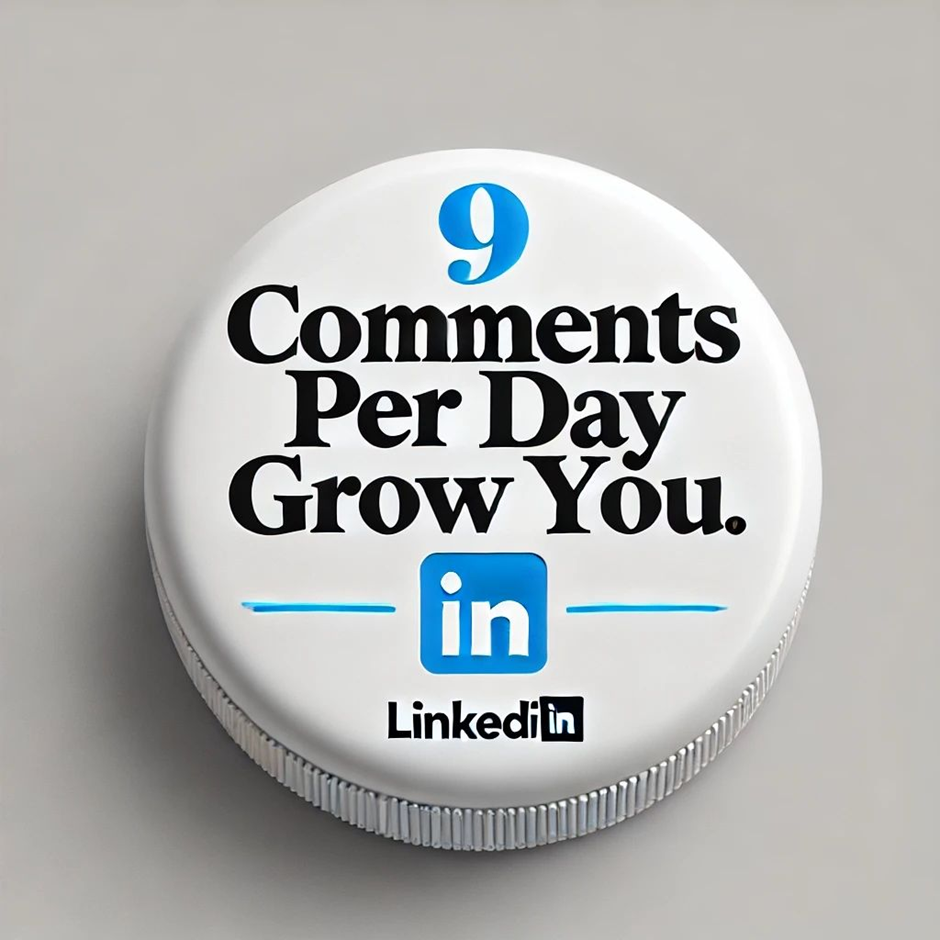 📢 링크드인 고속 성장 전략 Part1: 하루 9개의 댓글로 폭풍성장하기의 썸네일 이미지