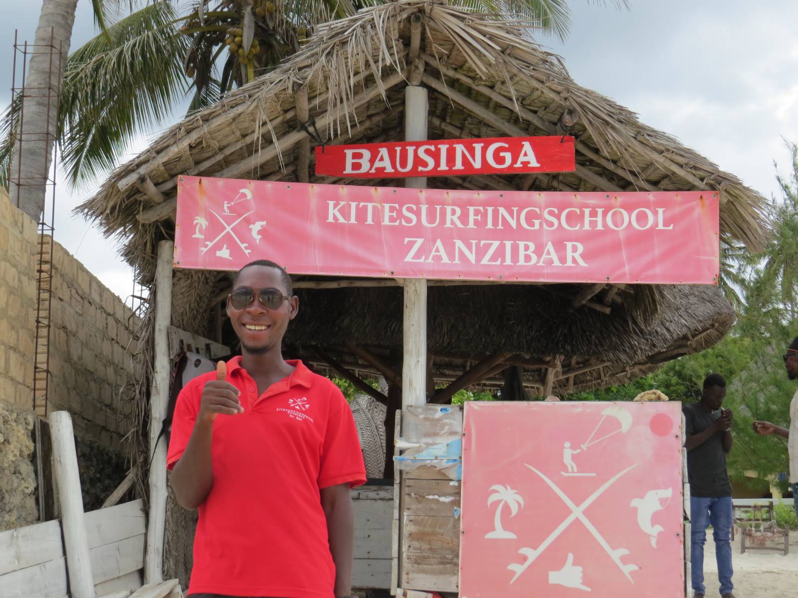 France, editor's kitesurfing instructor