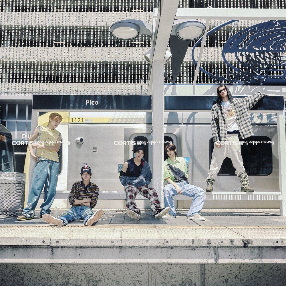 CORTIS - [COLOR OUTSIDE THE LINES] Album Art