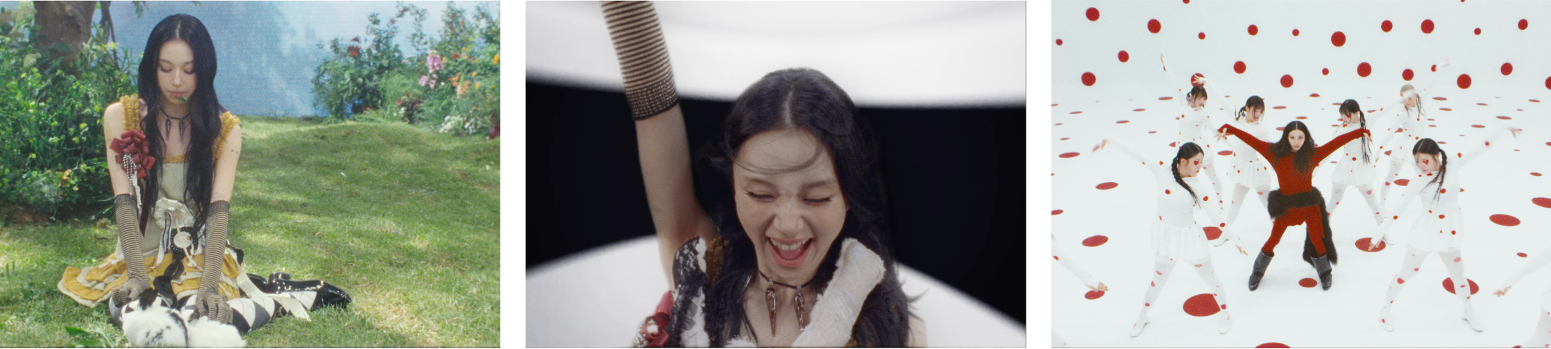 채영 – ‘SHOOT (Firecracker)’ MV 中