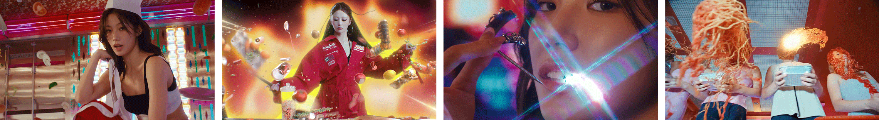 LE SSERAFIM – ‘SPAGHETTI’ MV中