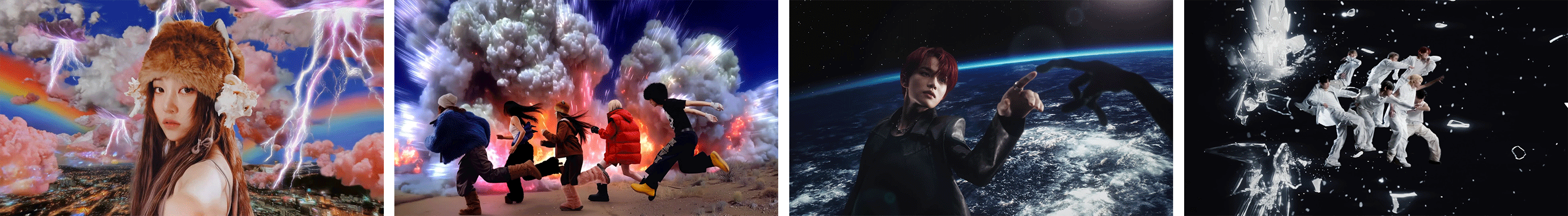 ALLDAY PROJECT - VISUAL FILM (DAY ver.) 中 / CLOSE YOUR EYES - ‘SOB’ & ‘X’ MV 中