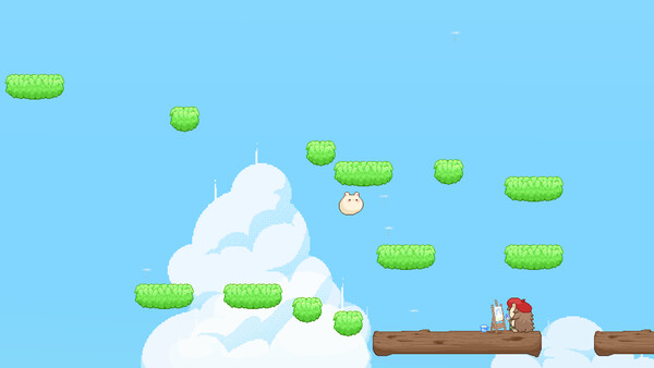 귀여운 햄스터가 점프하는 게임 Hamstory