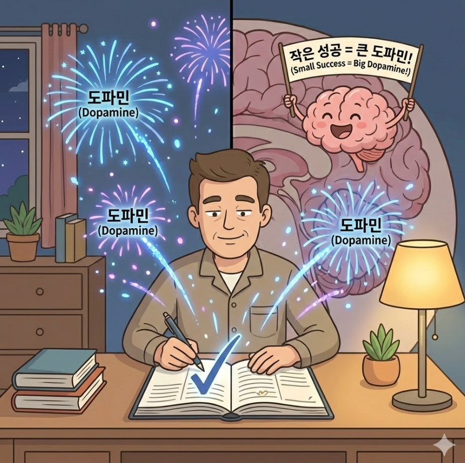 [의지탈출 #6] 작은 성공이 만드는 도파민의 썸네일 이미지
