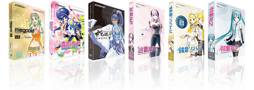 ⓒ YAMAHA | 보컬로이드 소프트웨어에서 멜로디를 작곡하고, 선택한 보이스뱅크로 노래를 부르게 할 수 있습니다