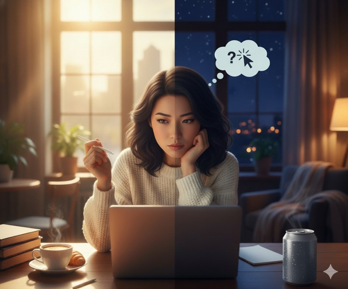 아침 글쓰기 vs 저녁 글쓰기, 무엇이 좋을까의 썸네일 이미지