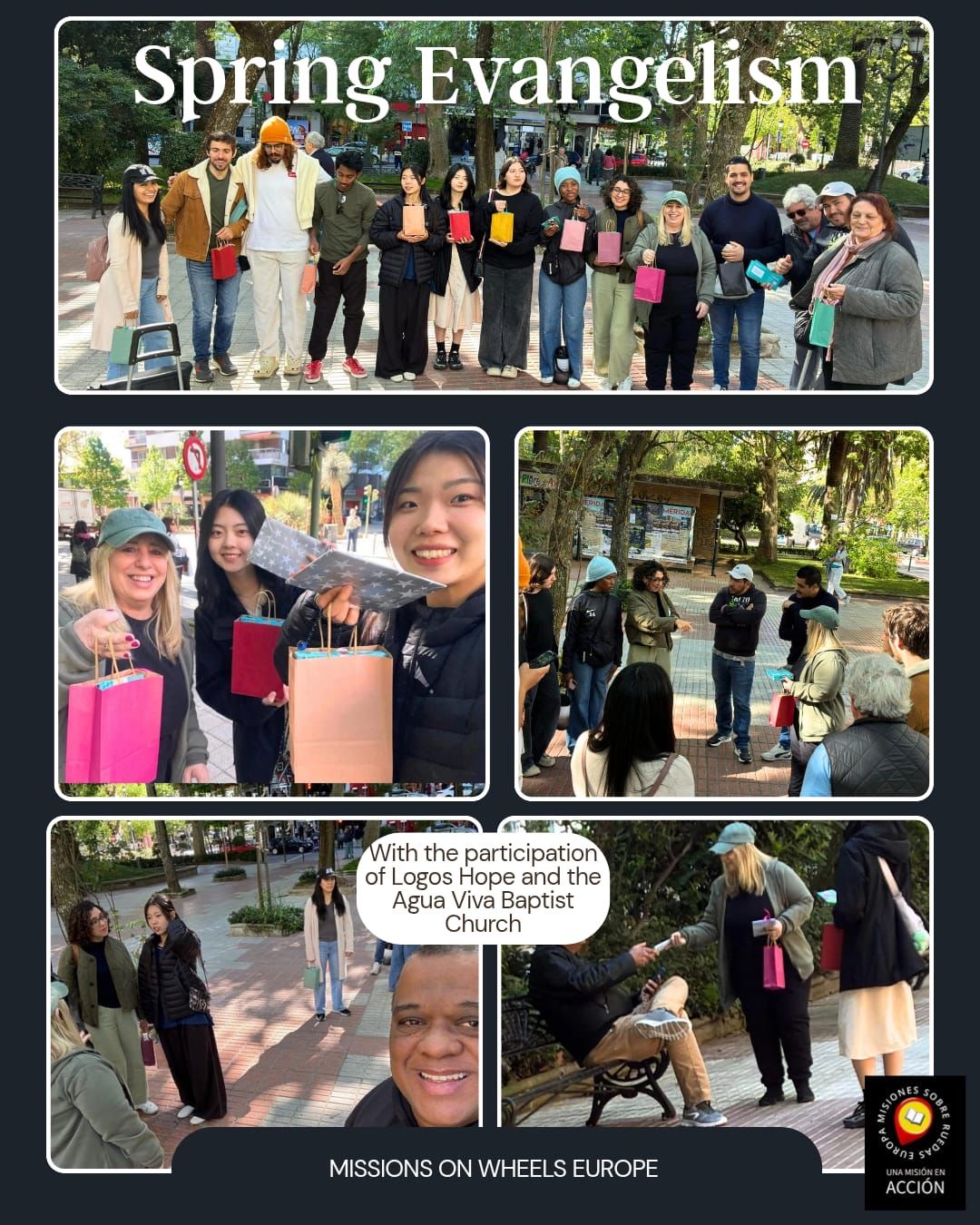 AUGA VIVA 교회와 함께 한 노방전도