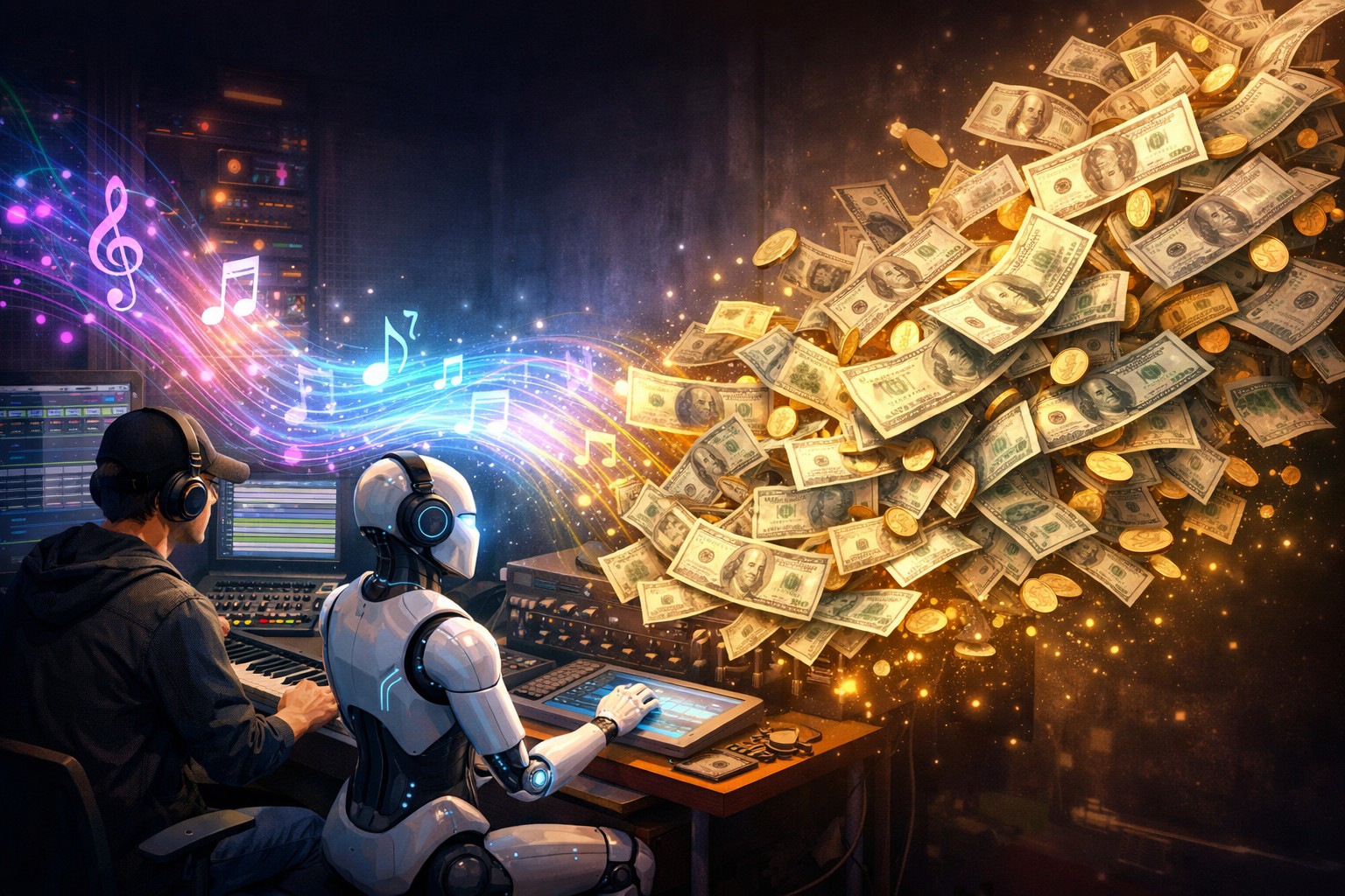 AI 툴 제작 음원, 상업적 이용 범위와 권리에 관한 모든 것의 썸네일 이미지