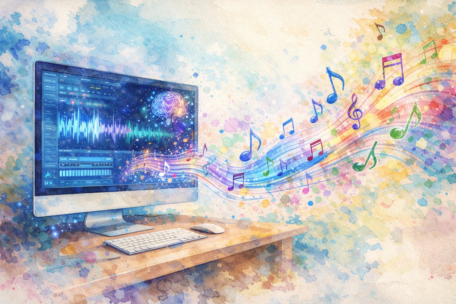 이게 AI툴로 만든 음악?! 새로운 시대를 개척한 음악들의 썸네일 이미지