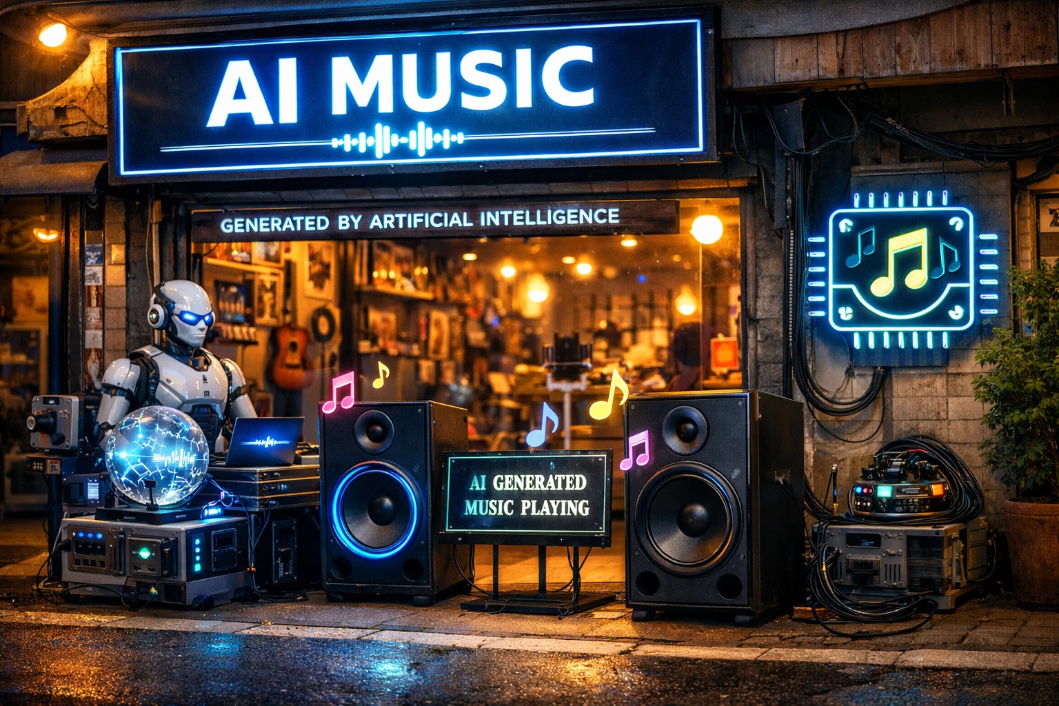 직접 AI 기반 음악을 만들기 시작한 브랜드와 이를 활용한 사례들의 썸네일 이미지