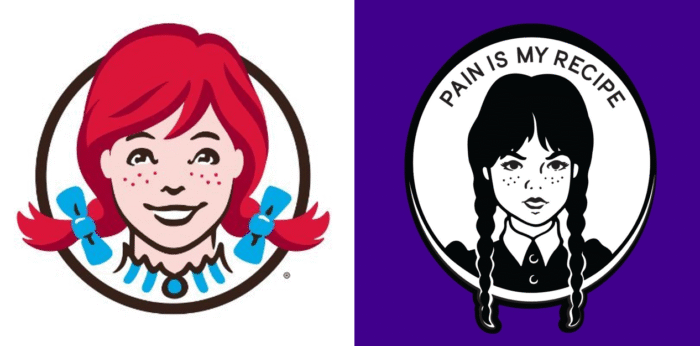 [출처: 웬디스] 웬즈데이 X 웬디스.