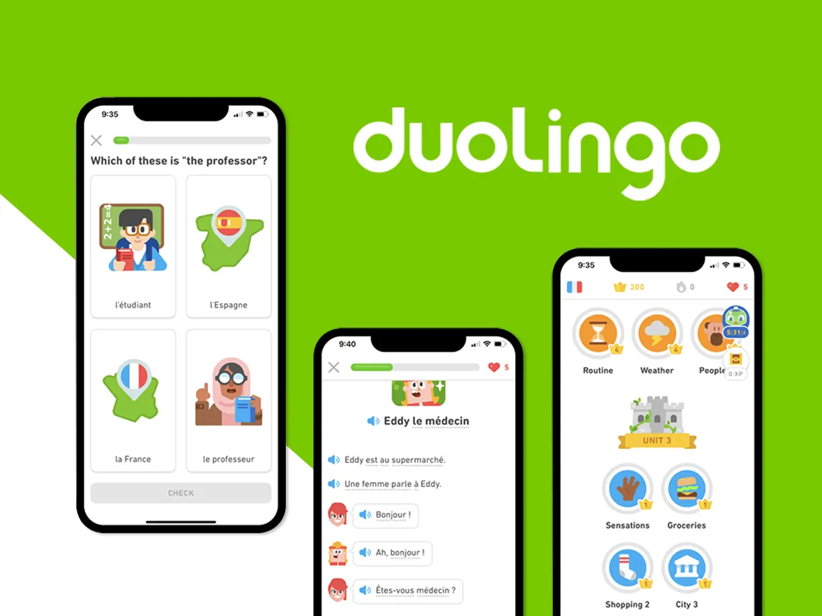 [출처: 듀오링고]  듀오링고.