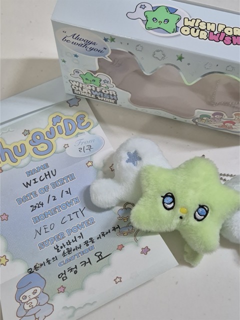 [출처: 마케팅레시피 인터뷰이 제공] 싱글앨범 <WISH>(WICHU Ver.)의 앨범 구성.