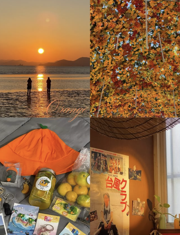 [출처:인스타그램] 익숙한 일상 속 찾은 주황색.