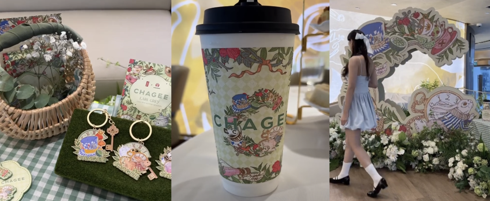 [출처:인스타그램] 실제 비보시티 이상한 나라의 앨리스 팝업에 참여한 인플루언서.