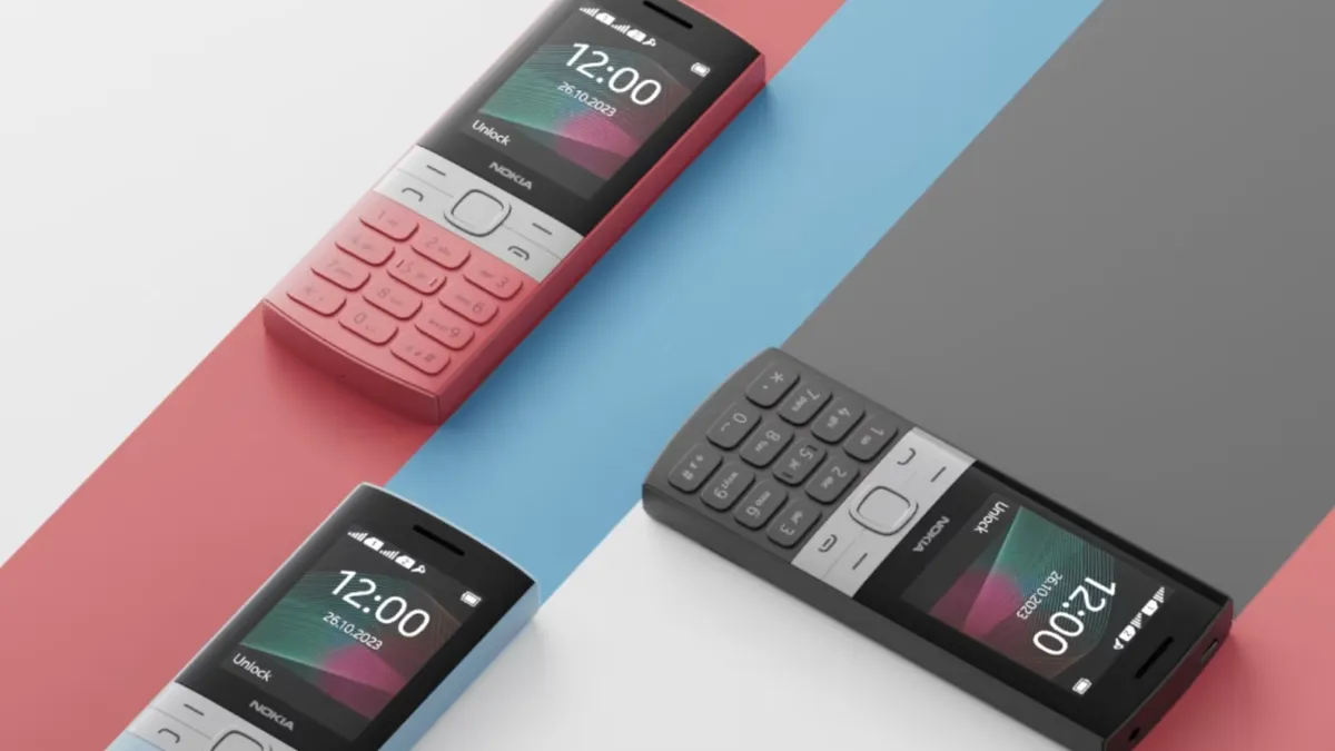 &nbsp; [출처:Nokia] 덤폰 열풍에 힘입어 2024년 12월 출시된 노키아의 ‘Nokia 105 4G’.
