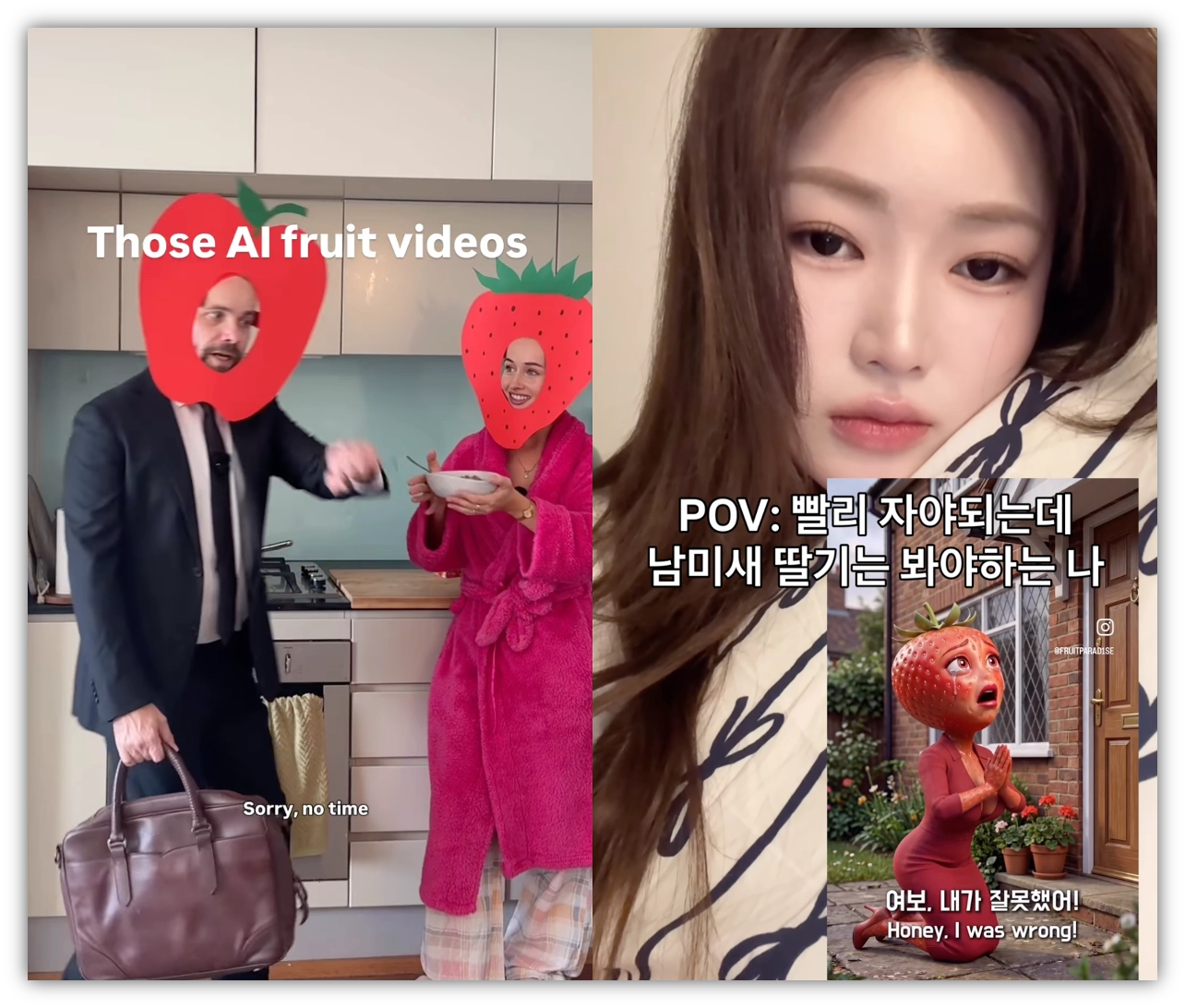 이미지 출처 : 인스타그램 @graceandmattt, @yoongzya