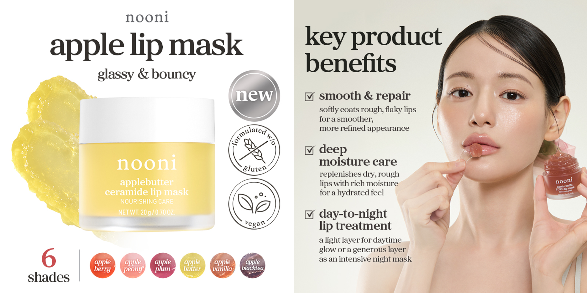 Amazon US, Nooni Apple Lip Mask ์์ธ ํ์ด์ง ๋ฐ๋ก๊ฐ๊ธฐ