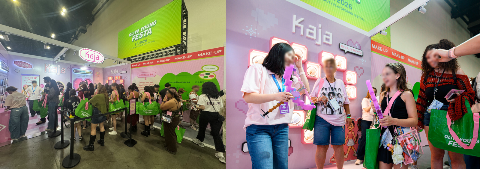 ๋จ๊ฑฐ์ ๋ Kaja์ OLIVE YOUNG Festa LA ํ์ฅ, Tiktok์์ ํ์ธํ๊ธฐ