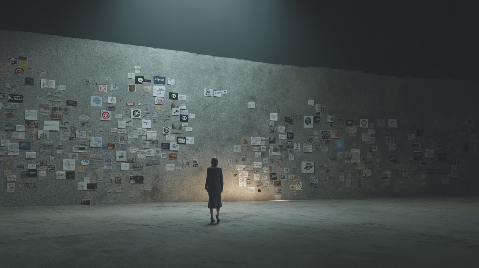 마케팅이라는 이름의 벽은 생각보다 높다. Midjourney로 생성.