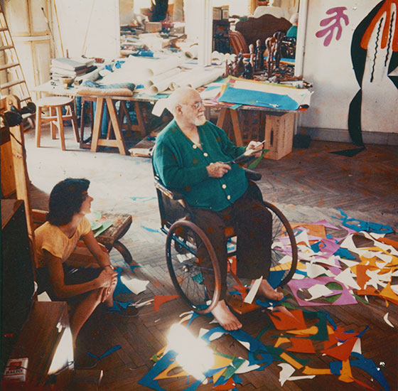 Matisse at the Hôtel Régina, Nice, c. 1952