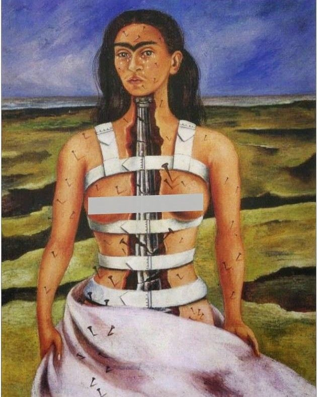 부서진 기둥, 1944