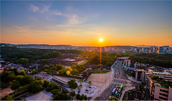 서울 창덕궁 일출/ @열짱