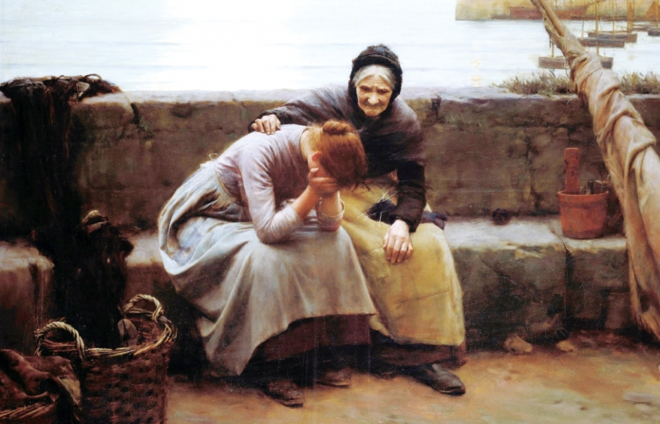윌터 랭글리, '슬픔은 끝이 없고'(1894)