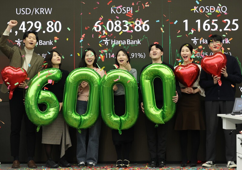 코스피 6,300 돌파, 삼성전자 시총 1조 달러 시대의 썸네일 이미지