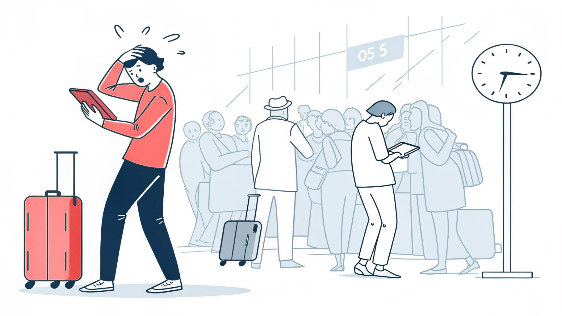 연휴 일정이 길수록 복잡해지지만, 달력에 한눈에 모아두면 겹치거나 빠질 걱정이 줄어듭니다. (제작: 넛쥐+recraft.ai)