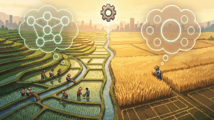 쌀을 심었더니 성격이 바뀌었다 — 수천 년 전 농사가 지금의 '우리'를 만든 과학적 증거의 썸네일 이미지