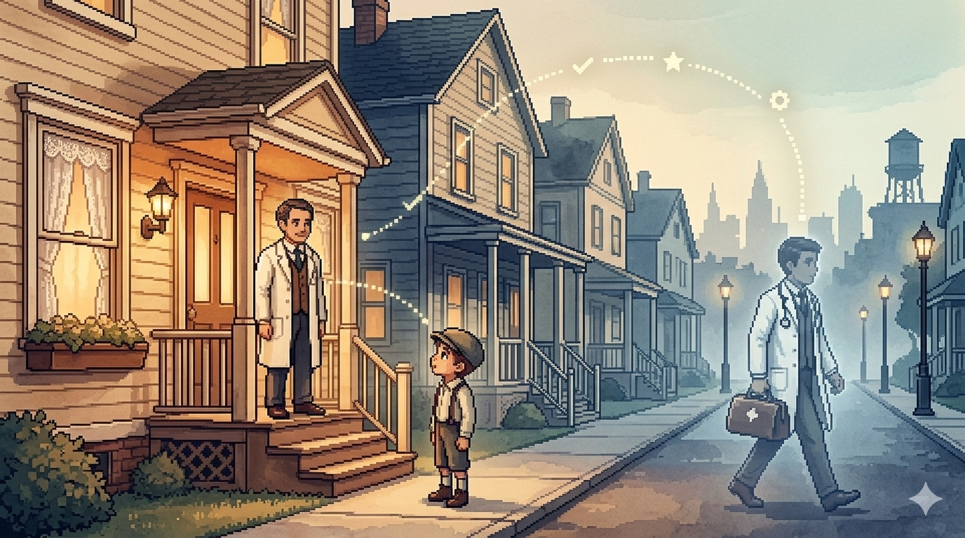 의사 옆집 아이는 정말 의사가 될까 — 600만 명, 30년 추적의 답의 썸네일 이미지