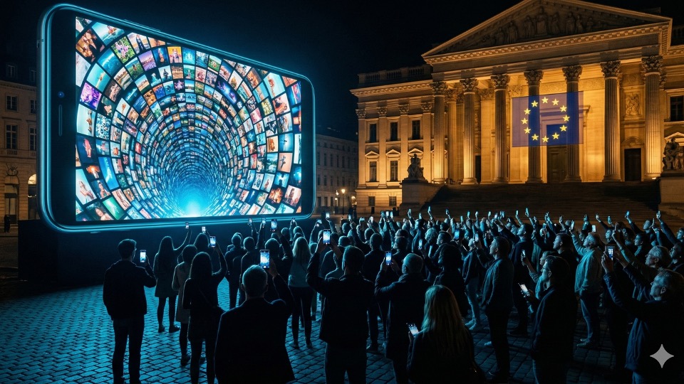 틱톡의 무한 스크롤, EU가 '불법'이라 부른 진짜 이유의 썸네일 이미지