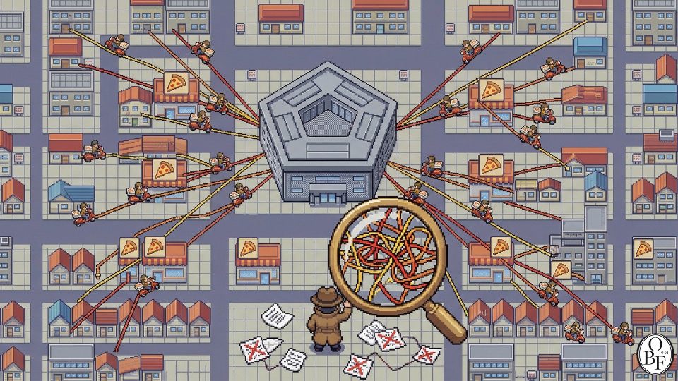 펜타곤 피자 이론은 왜 작동하지 않았을까 — 도시전설을 데이터로 해부한 이야기의 썸네일 이미지