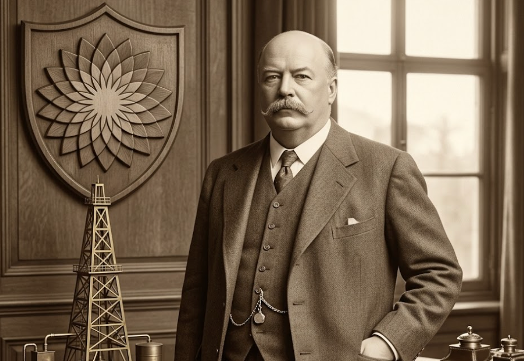 윌리엄 녹스 다쉬가 석유 사업으로 만든 회사가 바로 지금의 BP에요.