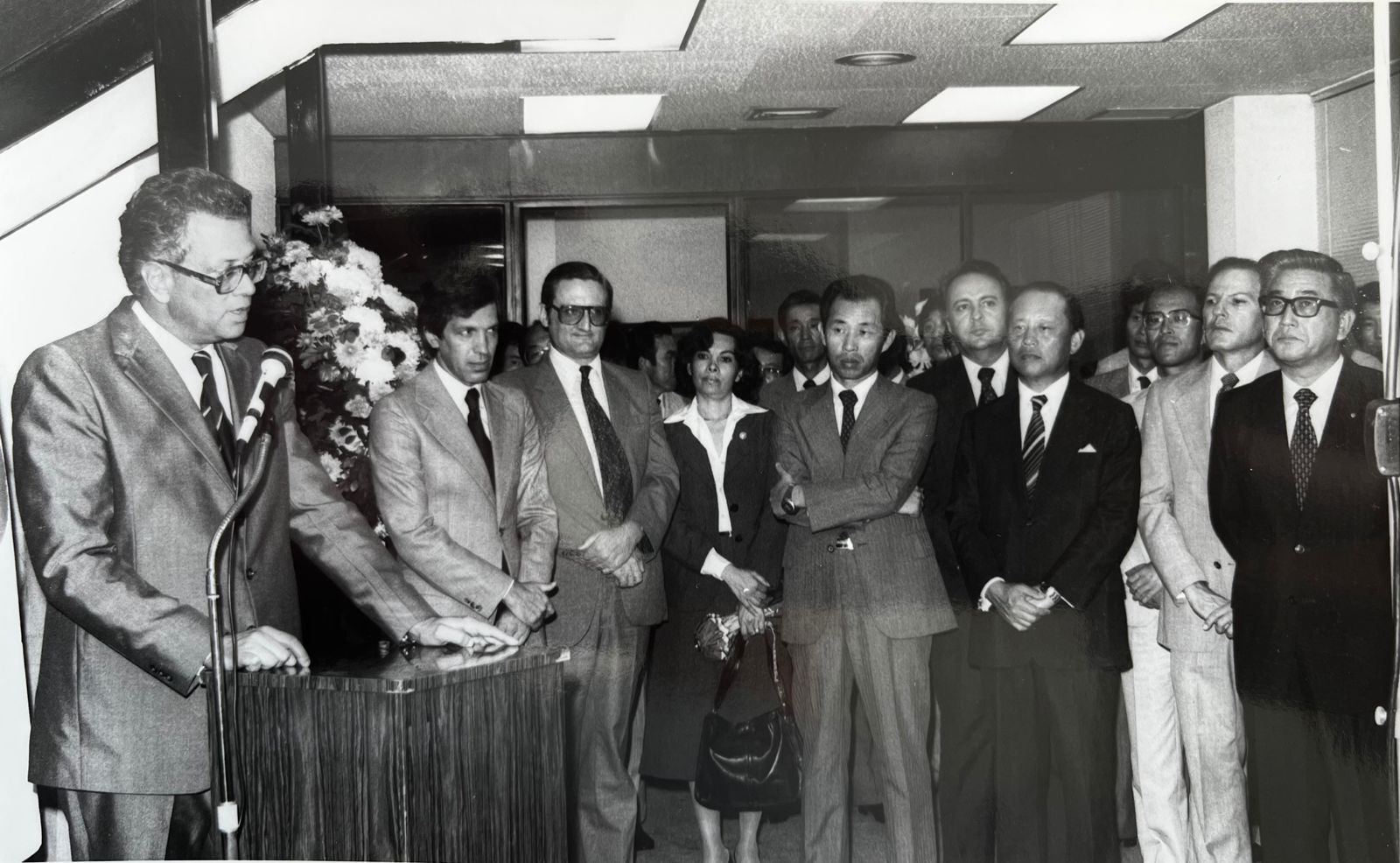 1980년 파나마지점 개점식