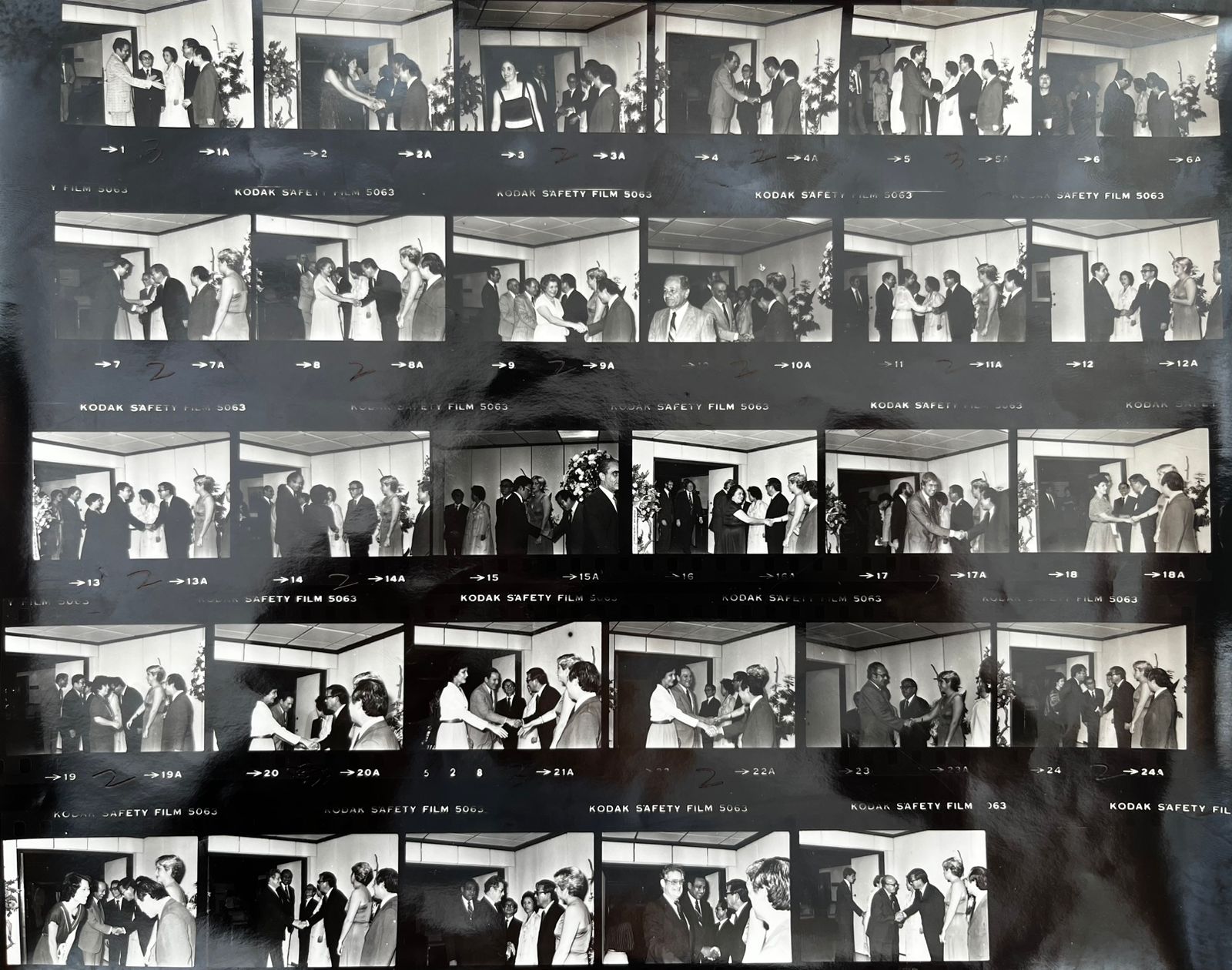 1980년 파나마 지점 개점식 촬영필름