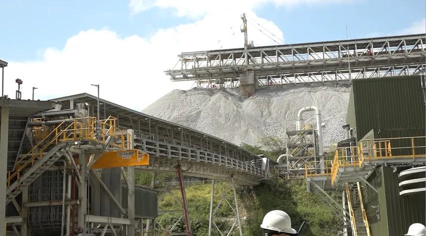 MiAmbiente autorizó el retiro del nitrato de amonio de la mina Cobre Panamá.