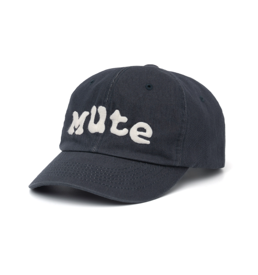밀로 아카이브의 mute 6panel cap (washed indigo)