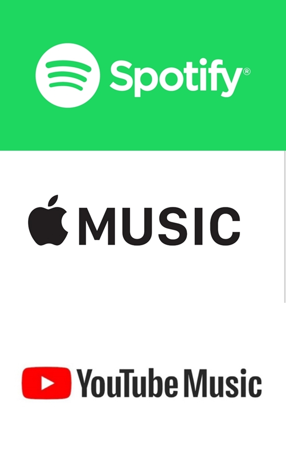 &nbsp; ⓒ 스포티파이 / 애플뮤직 / 유튜브뮤직&nbsp;&nbsp;