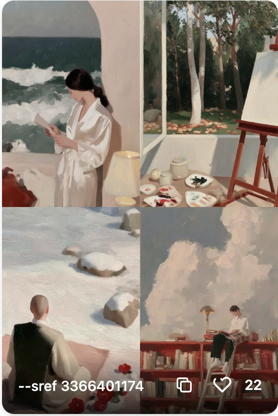 --sref 3366401174 코드 복사해서