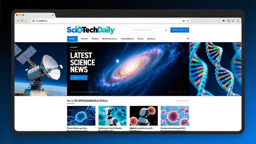 최신 과학 뉴스를 생생하게 전달하는 SciTechDaily