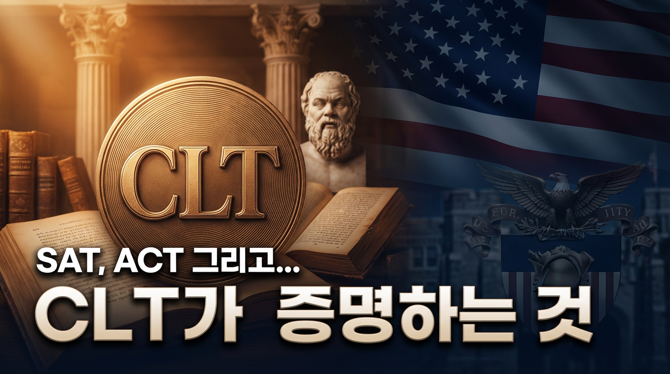 SAT, ACT도 모자라서 이제 CLT까지 생겼습니다의 썸네일 이미지
