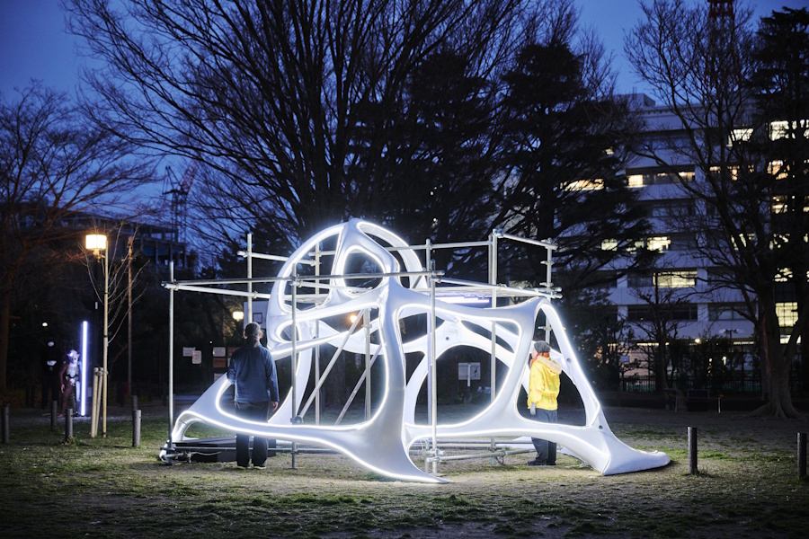 Shota Yamauchi, In Between . . . Us? (2026).&nbsp;&nbsp;Photo courtesy: Civic Creative Base Tokyo [CCBT]