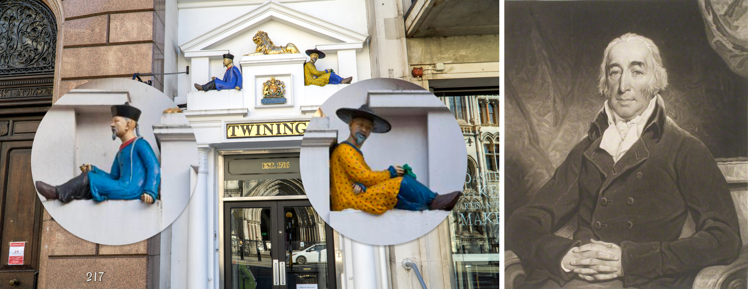 중국인 조각상 & 리처드 트와이닝