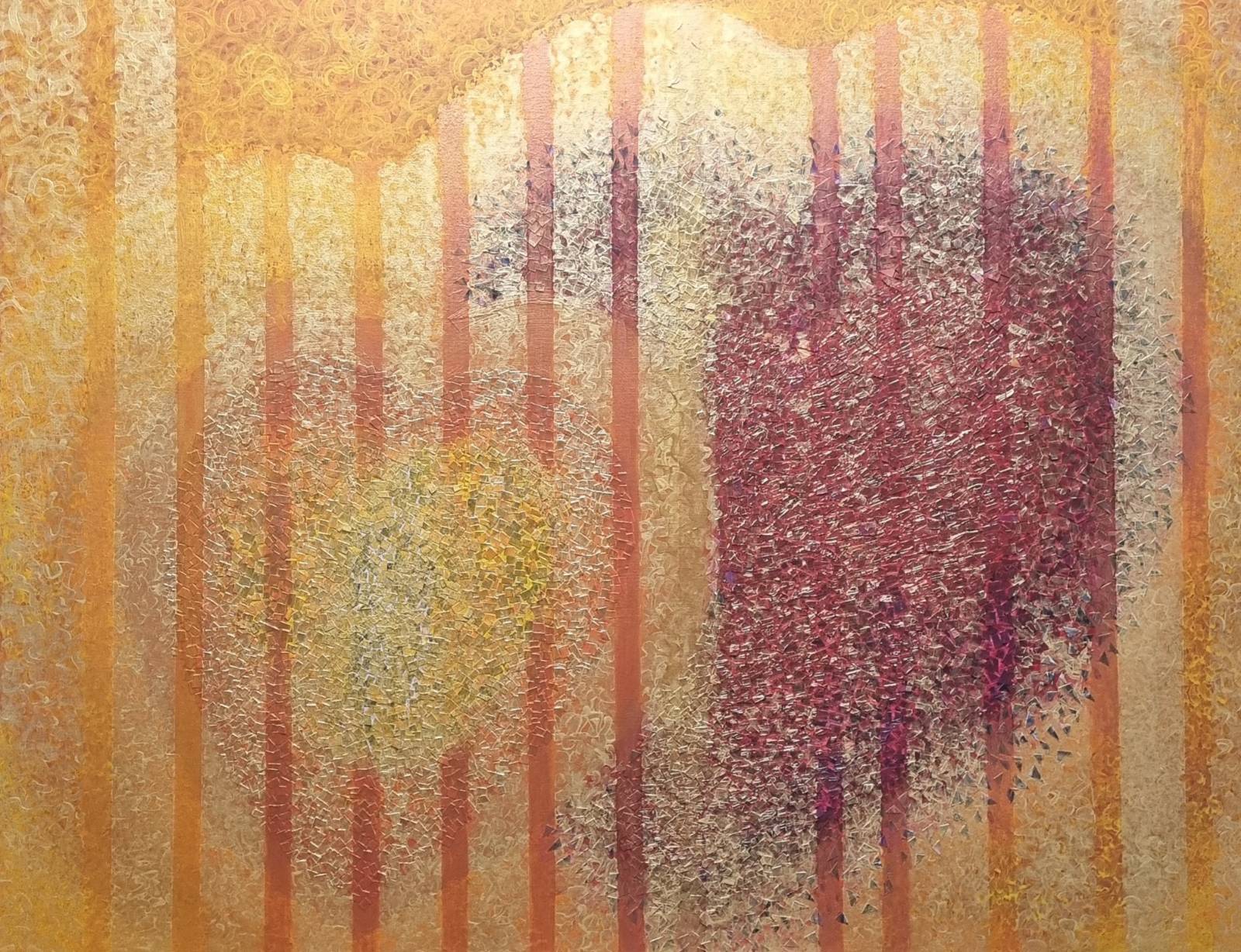 <LOVE is> 작가님 제공 재료 Mixed Media on canvas