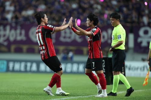 황도윤, 정승원 교체 장면 (출처=FC서울)