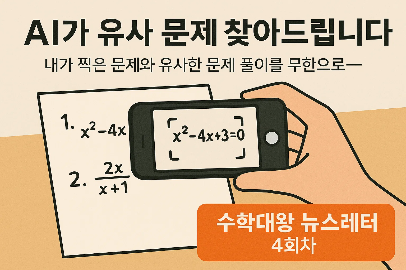 AI가 찾아주는 유사문제🔥 오답은 이제 그만!의 썸네일 이미지